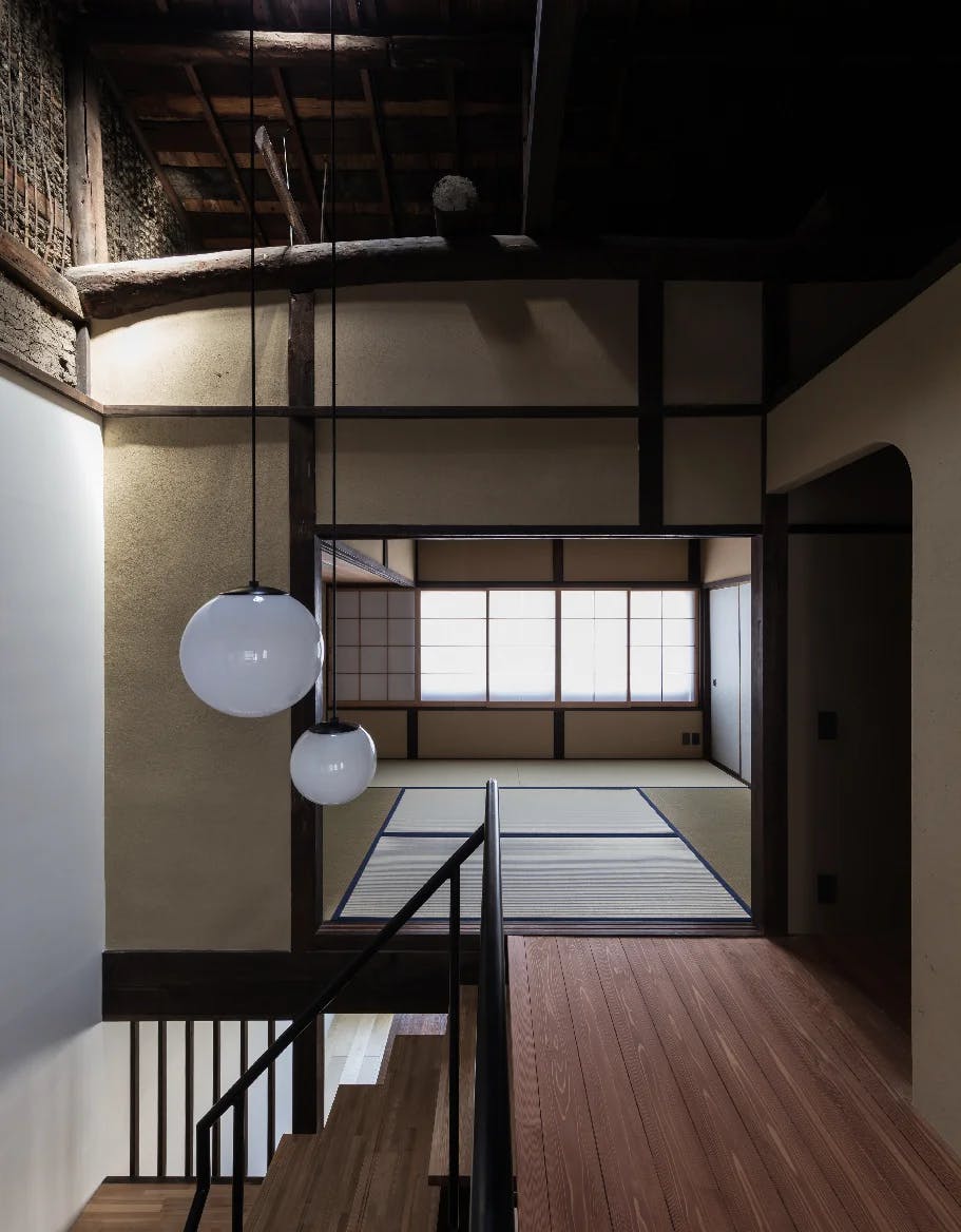 Maana Kyoto upstairs and guest bedroom