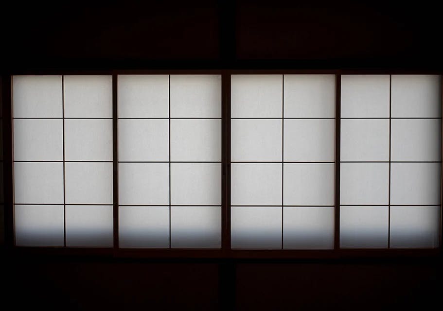 Maana Kyoto windows in guest bedroom